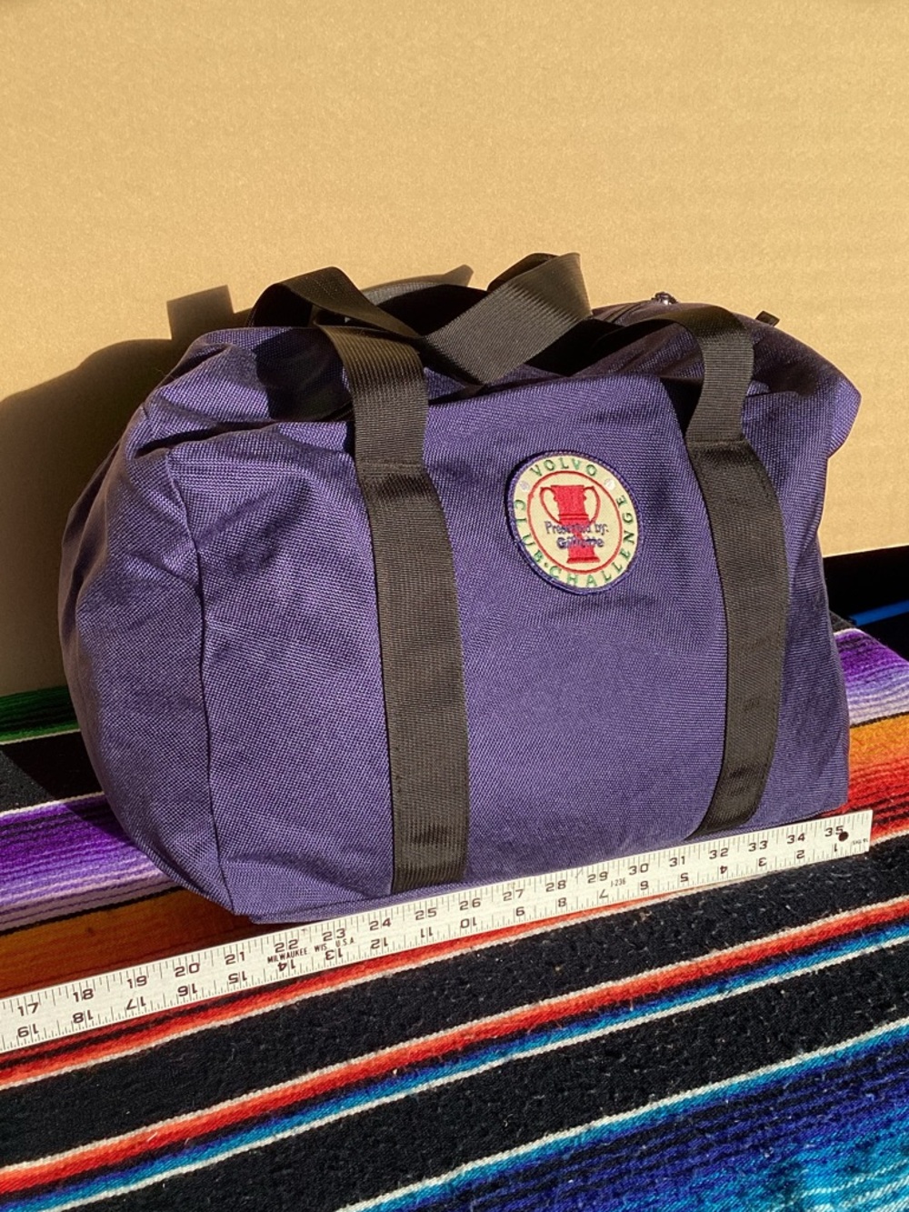 Vintage Volvo Club challenge presented by Gillette Duffel Bag Made in USA